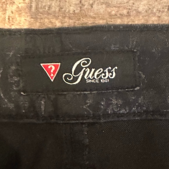 Guess Black/Holographic Jeans - Picture 3 of 5